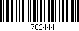 Código de barras (EAN, GTIN, SKU, ISBN): '11782444'