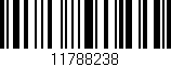Código de barras (EAN, GTIN, SKU, ISBN): '11788238'