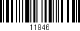 Código de barras (EAN, GTIN, SKU, ISBN): '11846'