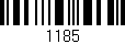 Código de barras (EAN, GTIN, SKU, ISBN): '1185'