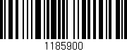 Código de barras (EAN, GTIN, SKU, ISBN): '1185900'