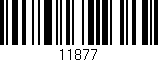 Código de barras (EAN, GTIN, SKU, ISBN): '11877'