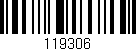 Código de barras (EAN, GTIN, SKU, ISBN): '119306'