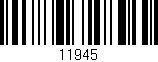 Código de barras (EAN, GTIN, SKU, ISBN): '11945'
