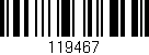 Código de barras (EAN, GTIN, SKU, ISBN): '119467'