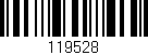 Código de barras (EAN, GTIN, SKU, ISBN): '119528'