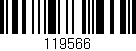 Código de barras (EAN, GTIN, SKU, ISBN): '119566'