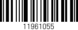 Código de barras (EAN, GTIN, SKU, ISBN): '11961055'