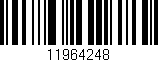 Código de barras (EAN, GTIN, SKU, ISBN): '11964248'