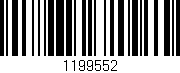 Código de barras (EAN, GTIN, SKU, ISBN): '1199552'