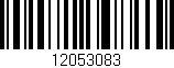 Código de barras (EAN, GTIN, SKU, ISBN): '12053083'