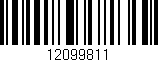 Código de barras (EAN, GTIN, SKU, ISBN): '12099811'