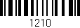 Código de barras (EAN, GTIN, SKU, ISBN): '1210'