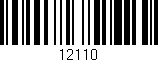 Código de barras (EAN, GTIN, SKU, ISBN): '12110'