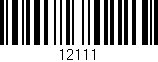 Código de barras (EAN, GTIN, SKU, ISBN): '12111'