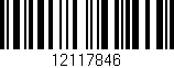 Código de barras (EAN, GTIN, SKU, ISBN): '12117846'