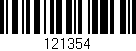 Código de barras (EAN, GTIN, SKU, ISBN): '121354'
