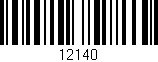 Código de barras (EAN, GTIN, SKU, ISBN): '12140'