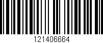 Código de barras (EAN, GTIN, SKU, ISBN): '121406664'