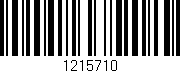 Código de barras (EAN, GTIN, SKU, ISBN): '1215710'