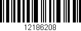 Código de barras (EAN, GTIN, SKU, ISBN): '12186208'