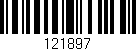 Código de barras (EAN, GTIN, SKU, ISBN): '121897'