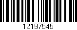 Código de barras (EAN, GTIN, SKU, ISBN): '12197545'