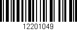 Código de barras (EAN, GTIN, SKU, ISBN): '12201049'