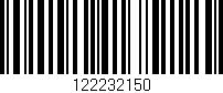 Código de barras (EAN, GTIN, SKU, ISBN): '122232150'