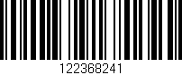 Código de barras (EAN, GTIN, SKU, ISBN): '122368241'