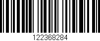 Código de barras (EAN, GTIN, SKU, ISBN): '122368284'