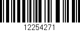 Código de barras (EAN, GTIN, SKU, ISBN): '12254271'