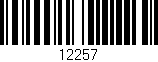 Código de barras (EAN, GTIN, SKU, ISBN): '12257'