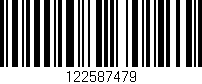 Código de barras (EAN, GTIN, SKU, ISBN): '122587479'