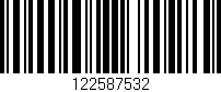 Código de barras (EAN, GTIN, SKU, ISBN): '122587532'