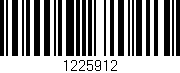 Código de barras (EAN, GTIN, SKU, ISBN): '1225912'