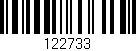 Código de barras (EAN, GTIN, SKU, ISBN): '122733'