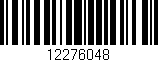 Código de barras (EAN, GTIN, SKU, ISBN): '12276048'