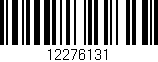 Código de barras (EAN, GTIN, SKU, ISBN): '12276131'