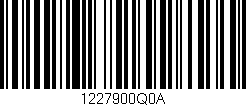 Código de barras (EAN, GTIN, SKU, ISBN): '1227900Q0A'