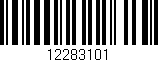 Código de barras (EAN, GTIN, SKU, ISBN): '12283101'