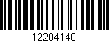 Código de barras (EAN, GTIN, SKU, ISBN): '12284140'