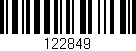 Código de barras (EAN, GTIN, SKU, ISBN): '122849'