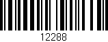 Código de barras (EAN, GTIN, SKU, ISBN): '12288'