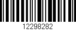 Código de barras (EAN, GTIN, SKU, ISBN): '12298282'