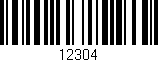 Código de barras (EAN, GTIN, SKU, ISBN): '12304'