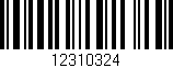 Código de barras (EAN, GTIN, SKU, ISBN): '12310324'