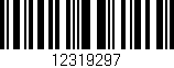 Código de barras (EAN, GTIN, SKU, ISBN): '12319297'