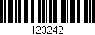 Código de barras (EAN, GTIN, SKU, ISBN): '123242'