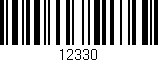 Código de barras (EAN, GTIN, SKU, ISBN): '12330'